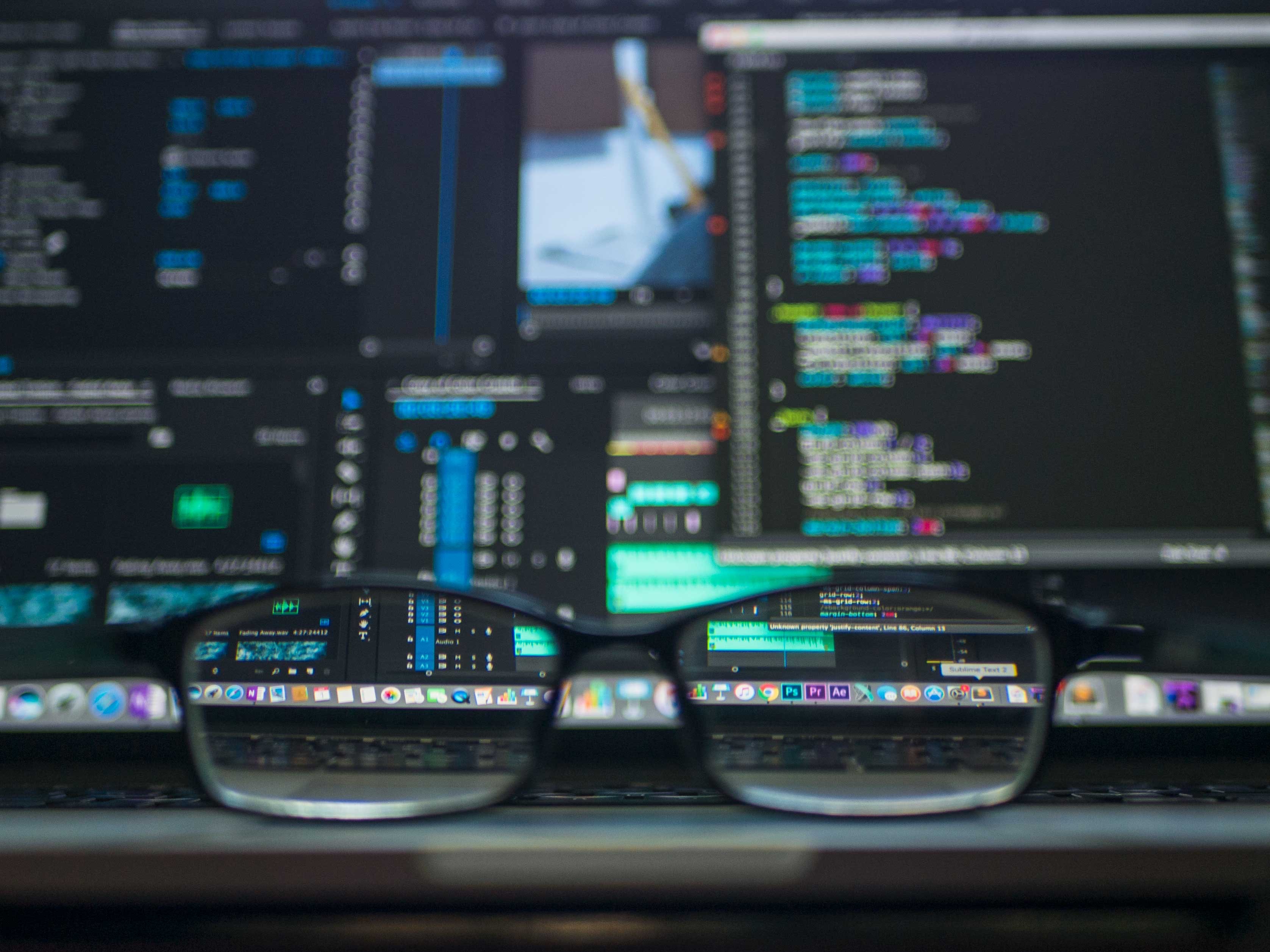 Glasses and Computer Screens